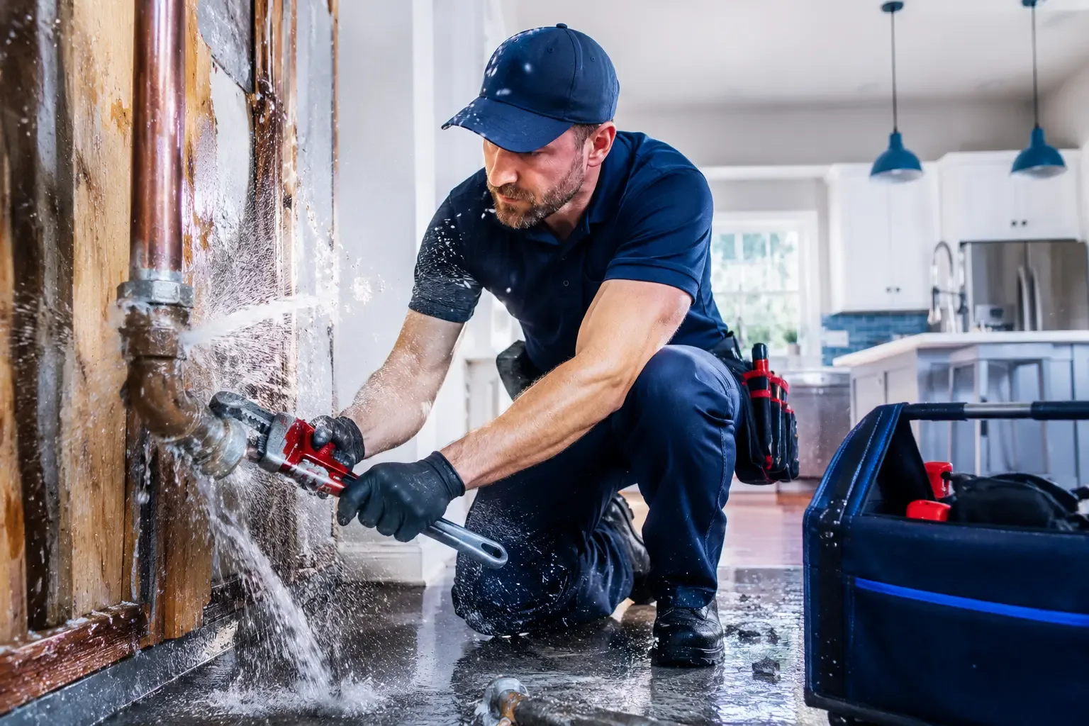 Local emergency pipe repair professionals in Champlain, VA